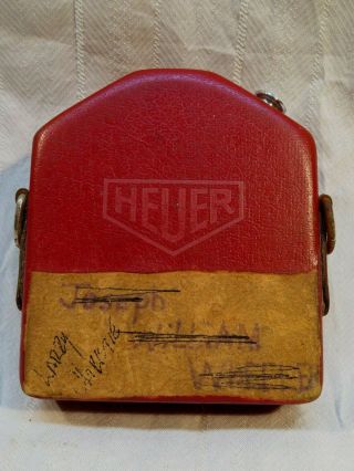 Vintage Heuer Chronograph Rattrapante Split Second cal.  76 229 pocket watch 2
