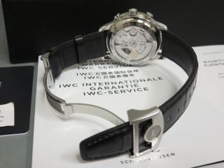 IWC Steel Portugieser Chronograph 150 Year Limited Edition IW371601 Box Papers 6