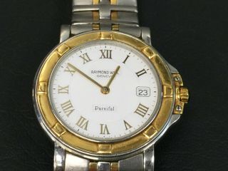 Raymond Weil Parsifal Steel 18k Gold Quartz Watch 9530