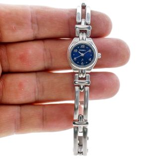 Fossil F2 Womans Wach ES9174 Blue Dial Solid Stainless Steel 30m 3