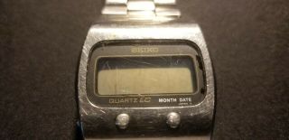 Vintage Seiko Led Watch W/band 0439 - 5007 - Parts