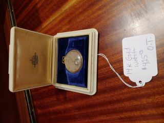 Vintage Hamilton Pocket Watch 14k Solid Gold Case 1940 National Lead N.  L.  Award