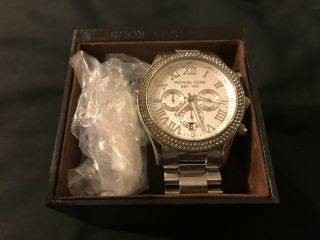 Ladies Michael Kors Layton Chronograph Watch - Mk5667 - Includes Box W/spares