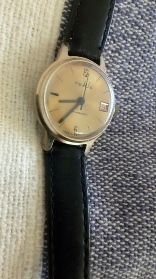 Vintage Ruhla,  Made in Germany,  Mechanical Wristwatch 4