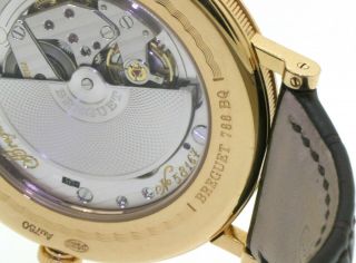 Breguet Classique 7147 18K Rose gold 40mm automatic men ' s watch w/ box & papers 12