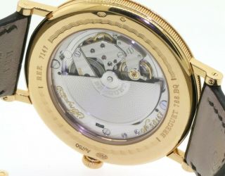Breguet Classique 7147 18K Rose gold 40mm automatic men ' s watch w/ box & papers 9