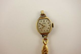 Vintage Girard Perregaux Ladies Watch 10k Gf