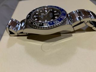 Rolex Men ' s GMT - Master II Watch,  Black & Blue 