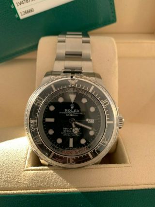 Rolex Sea - Dweller Deepsea Black Dial Steel Ceramic Watch 126660 3