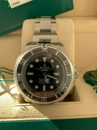 Rolex Sea - Dweller Deepsea Black Dial Steel Ceramic Watch 126660 4