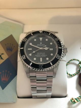Rolex Sea Dweller 16600 Automatic Dive Watch