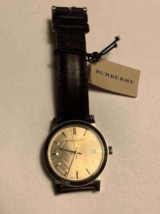 Burberry Bu9011 Unisex Watch Swiss Made.  Sapphire Crystal 50mm