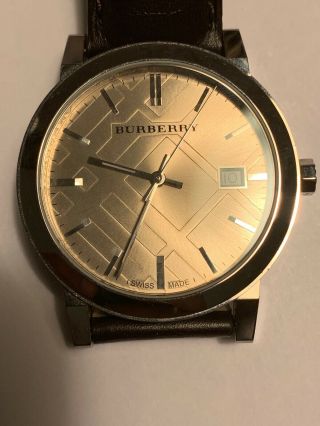 BURBERRY BU9011 unisex watch swiss made.  sapphire crystal 50MM 2