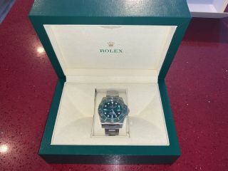 Rolex Submariner 116610 Steel Green Ceramic Watch & Box HULK 116610LV 2
