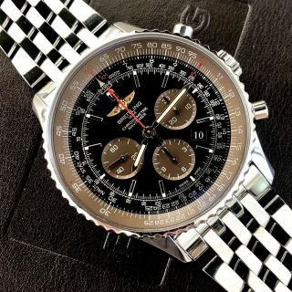 46mm Breitling Navitimer With Chocolate Dial Ab0127 - Box Papers,  2022