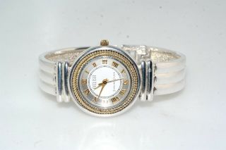 Designer Ecclissi Sterling Silver Bangle Watch Small