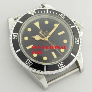 ROLEX SUBMARINER REFERENCE 5513 VINTAGE WATCH 1960 ' S AUTOMATIC CAL.  1520 2