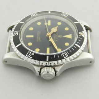 ROLEX SUBMARINER REFERENCE 5513 VINTAGE WATCH 1960 ' S AUTOMATIC CAL.  1520 4