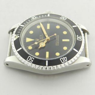 ROLEX SUBMARINER REFERENCE 5513 VINTAGE WATCH 1960 ' S AUTOMATIC CAL.  1520 5