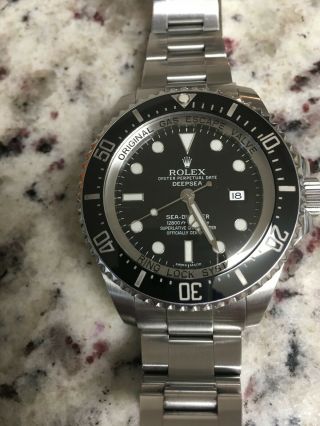 Rolex Deepsea Sea - Dweller Auto Steel Mens Oyster Bracelet Watch 116660