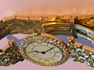Van Cleef & Arpels Classique Yellow Gold Diamond Bezel & Bracelet Ladies Watch 5