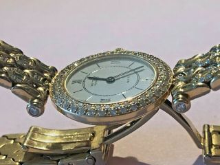 Van Cleef & Arpels Classique Yellow Gold Diamond Bezel & Bracelet Ladies Watch 6