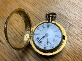 Antique Pair Case Pocket Watch Circa Late 1700s Robert Higgs London