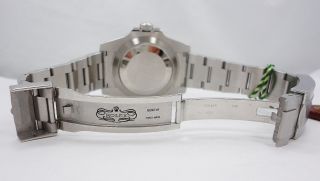 Rolex Submariner GREEN HULK 116610LV Stainless Steel Ceramic Bezel Watch 10