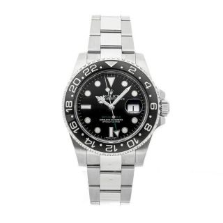 Rolex GMT - Master II Auto 40mm Steel Mens Oyster Bracelet Watch Date 116710LN 2