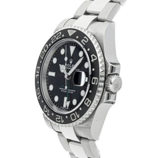 Rolex GMT - Master II Auto 40mm Steel Mens Oyster Bracelet Watch Date 116710LN 3