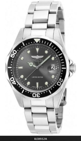Invicta Pro Diver Quartz Watch - Stainless Steel Case Stainless Steel Band