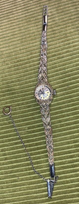 Vintage Ladies Creation 17 Jewel Incablock Mechanical Watch 2