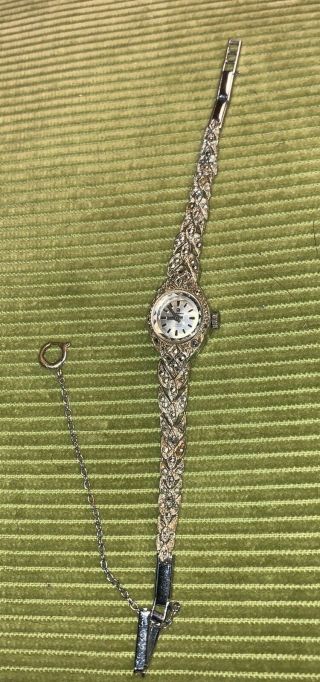 Vintage Ladies Creation 17 Jewel Incablock Mechanical Watch 3