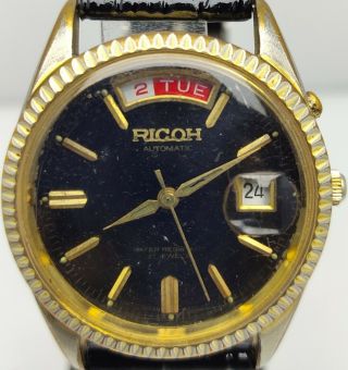 Vintage Very Antique Ricoh 21 Jewels Automatic Wrist Watch For Men