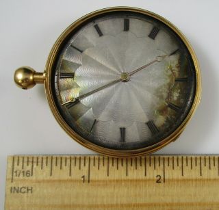 Pre - 1850 Minute Repeater Karat Gold Case Pocket Watch Key Set RARE 11