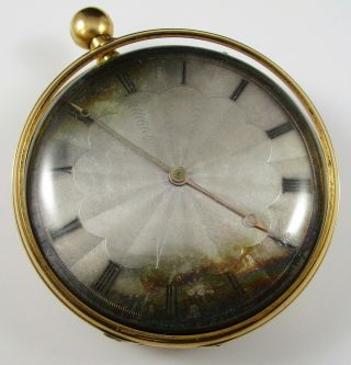 Pre - 1850 Minute Repeater Karat Gold Case Pocket Watch Key Set Rare