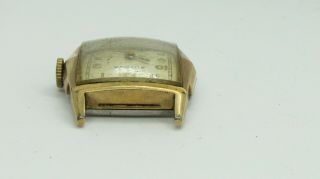 Vintage BULOVA Andrew 15 Jewel Mens Wind Wrist Watch 10 BC good balance 10 K RGP 5
