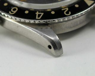 Vintage 1958 Rolex GMT - Master Stainless Steel Wristwatch Ref.  6542 11