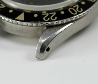 Vintage 1958 Rolex GMT - Master Stainless Steel Wristwatch Ref.  6542 12