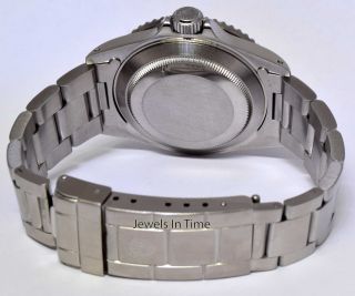 Rolex Submariner Date Steel Black Dial/Bezel Mens Automatic Watch X 16610 5