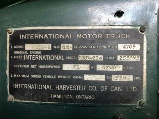 1941 International Harvester KB2 12