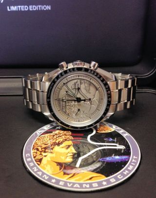 Omega Speedmaster Moonwatch Apollo 17 40th Ann 311.  30.  42.  30.  99.  002 - Unworn 2017 4