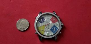 Jacob & Co.  Five Time Zone Stainless Steel Quartz Watch