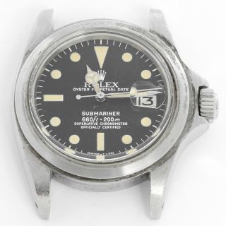 Vintage Rolex Stainless Steel Submariner Ref.  1680 660ft/200m Watch