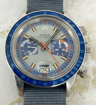 Vintage Tudor (by Rolex) Monte Carlo Chronograph Wristwatch Ref.  7149/0 Nr
