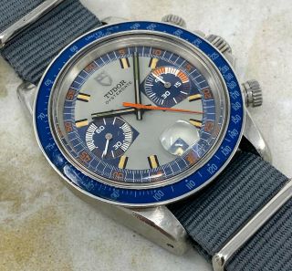 Vintage Tudor (by Rolex) Monte Carlo Chronograph Wristwatch Ref.  7149/0 NR 3