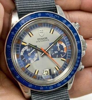Vintage Tudor (by Rolex) Monte Carlo Chronograph Wristwatch Ref.  7149/0 NR 7