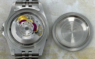 Vintage Rolex GMT - Master Wristwatch Ref.  1675 Jubilee 1970s NR 12