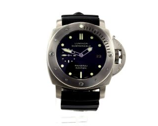 Panerai Luminor Submersible 1950 3 Days Pam305 47mm Automatic Titanium Watch