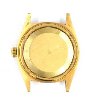 GENTS ROLEX OYSTER DATEJUST 16008 WRISTWATCH 18K YELLOW GOLD BOX PAPERS c1980 7